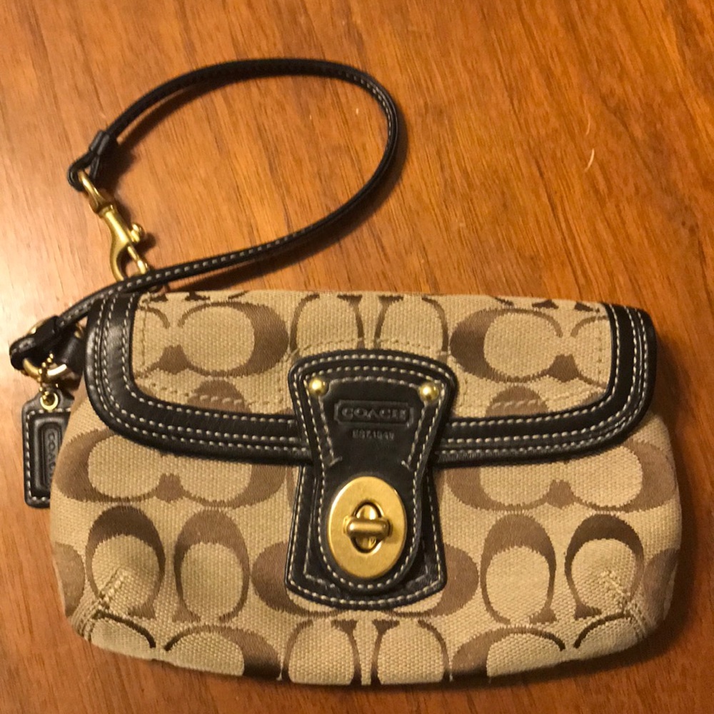 Coach wristlet